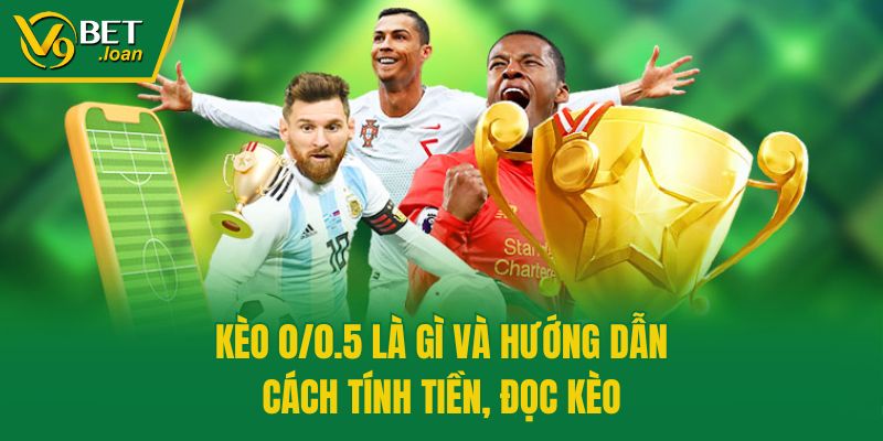 Kèo 0/0.5 là gì và hướng dẫn cách tính tiền, đọc kèo