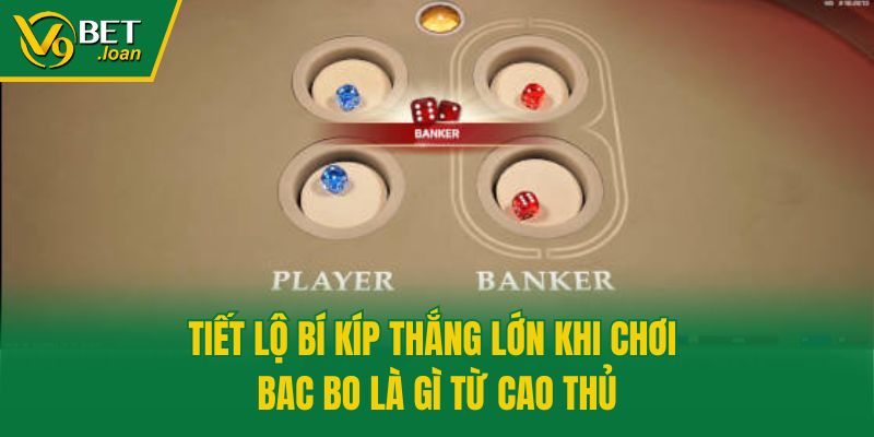 Tiết lộ bí kíp thắng lớn khi chơi bac bo là gì từ cao thủ